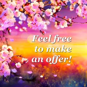 Reasonable offers are welcome. 💕